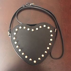 Catherine Malandrino Heart Shape Crossbody Purse